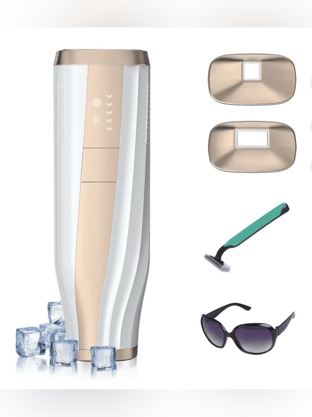 Nexpure IPL Laser Hair Removal Device with Accessories